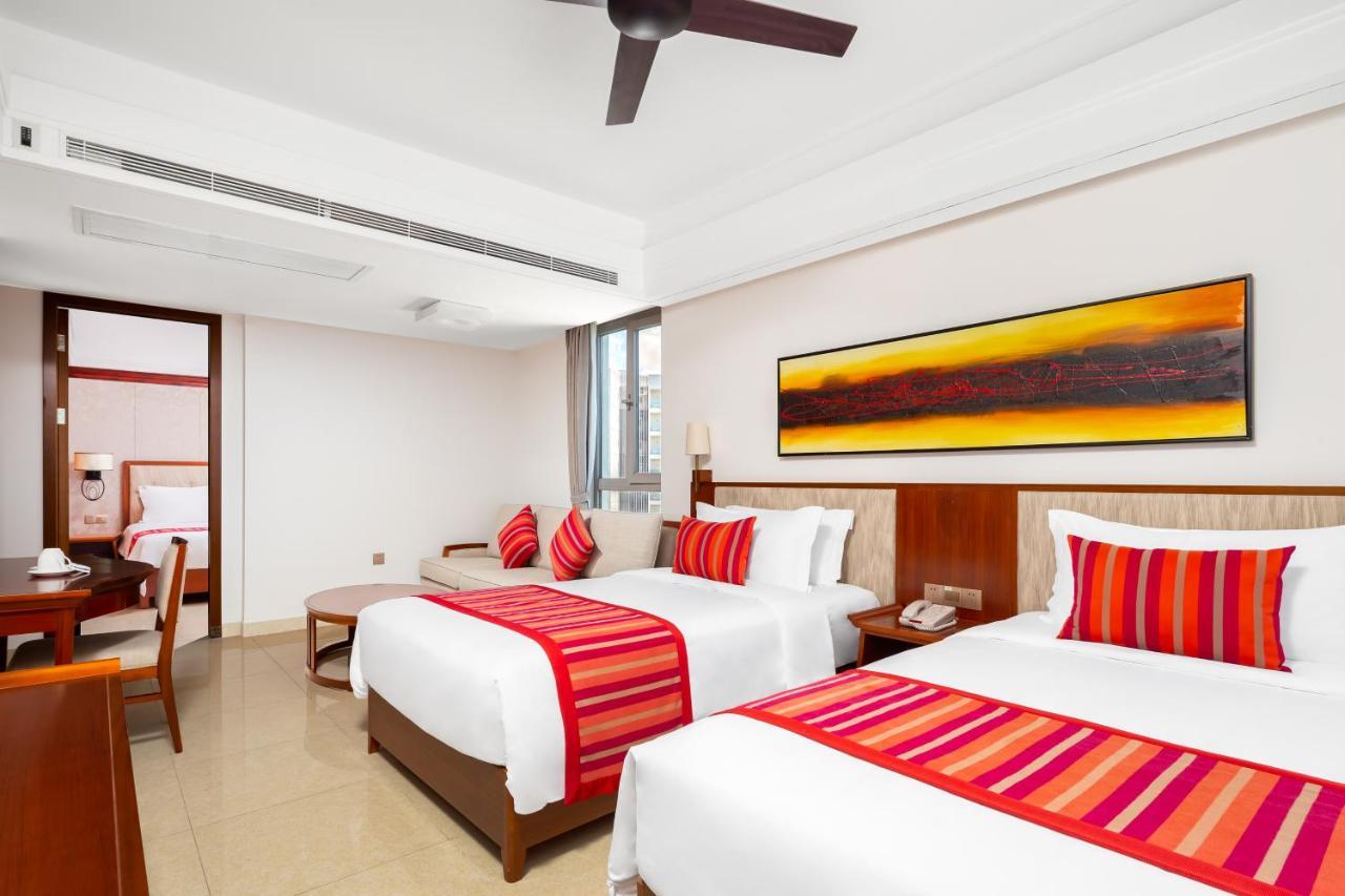 Sanya Seacube Holiday Hotel מראה חיצוני תמונה