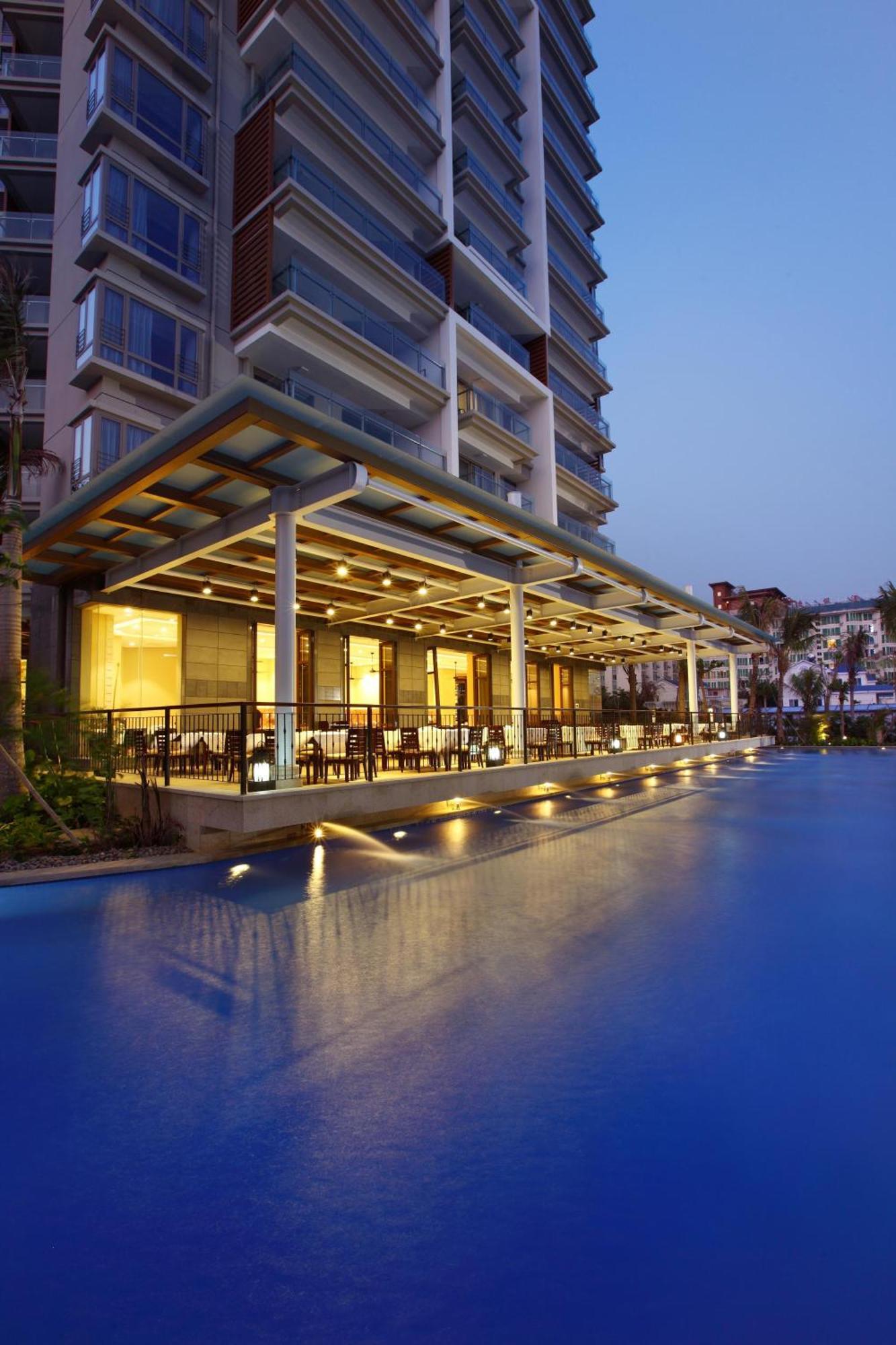 Sanya Seacube Holiday Hotel מראה חיצוני תמונה