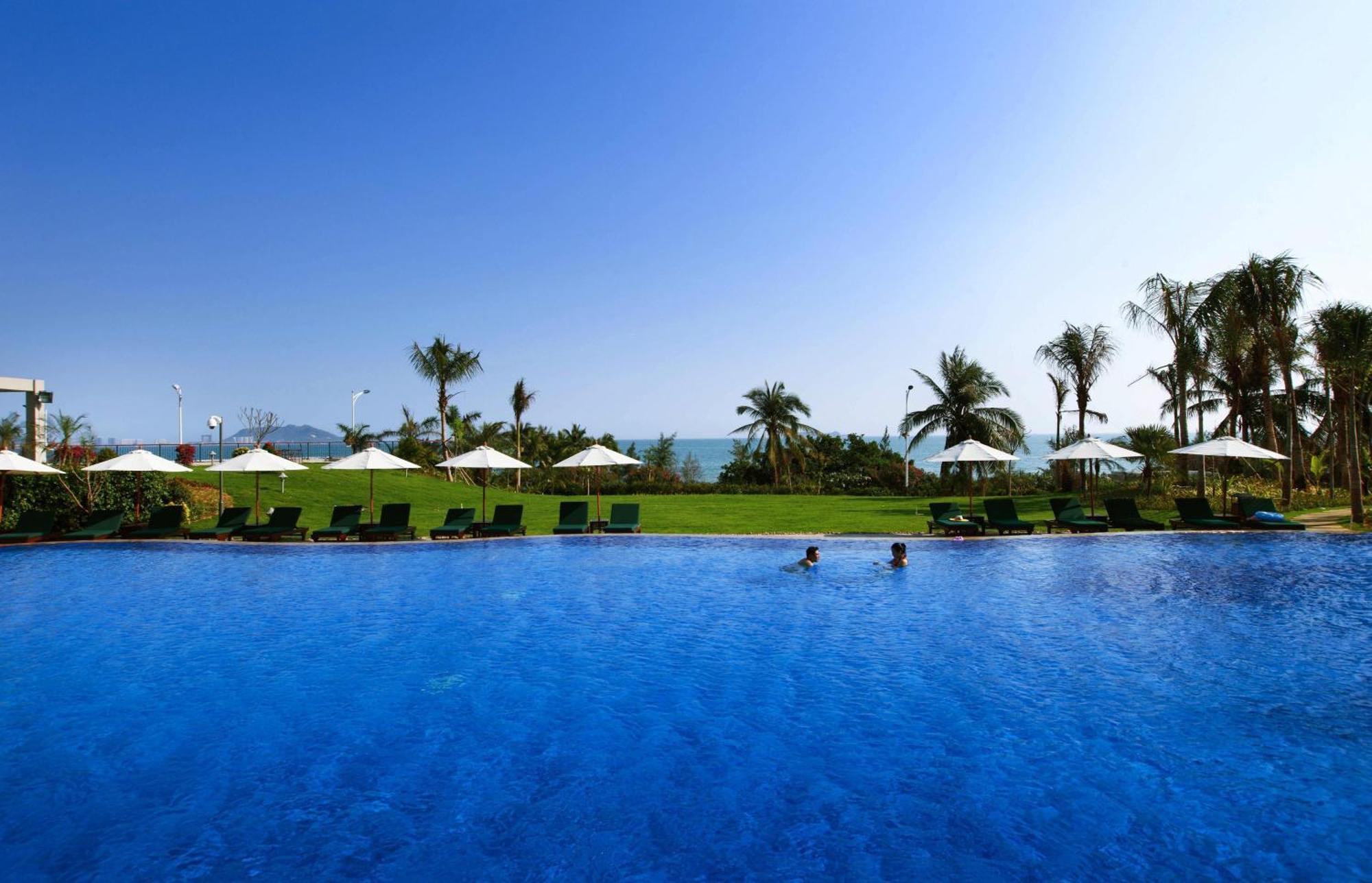 Sanya Seacube Holiday Hotel מראה חיצוני תמונה