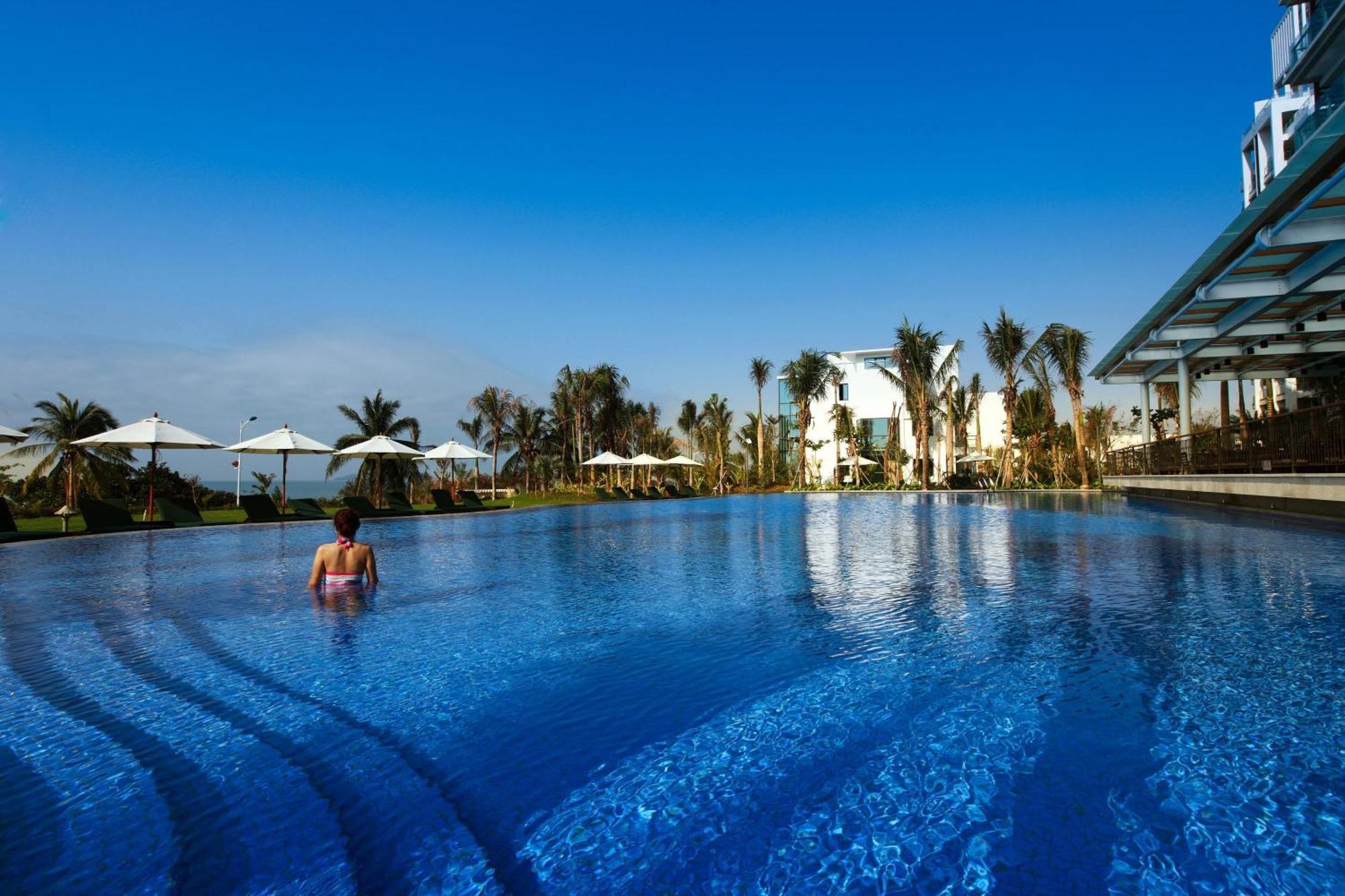 Sanya Seacube Holiday Hotel מראה חיצוני תמונה