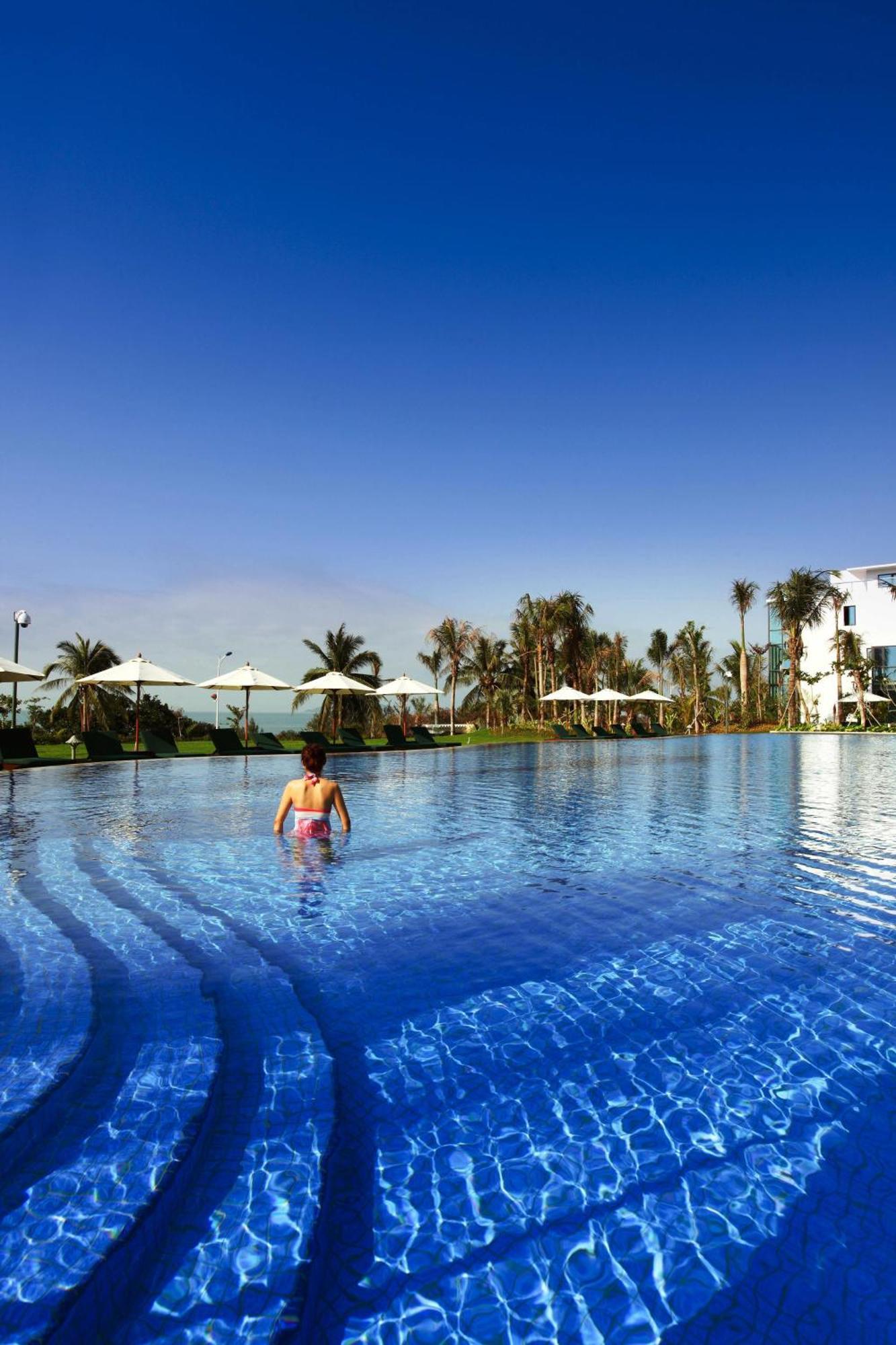 Sanya Seacube Holiday Hotel מראה חיצוני תמונה