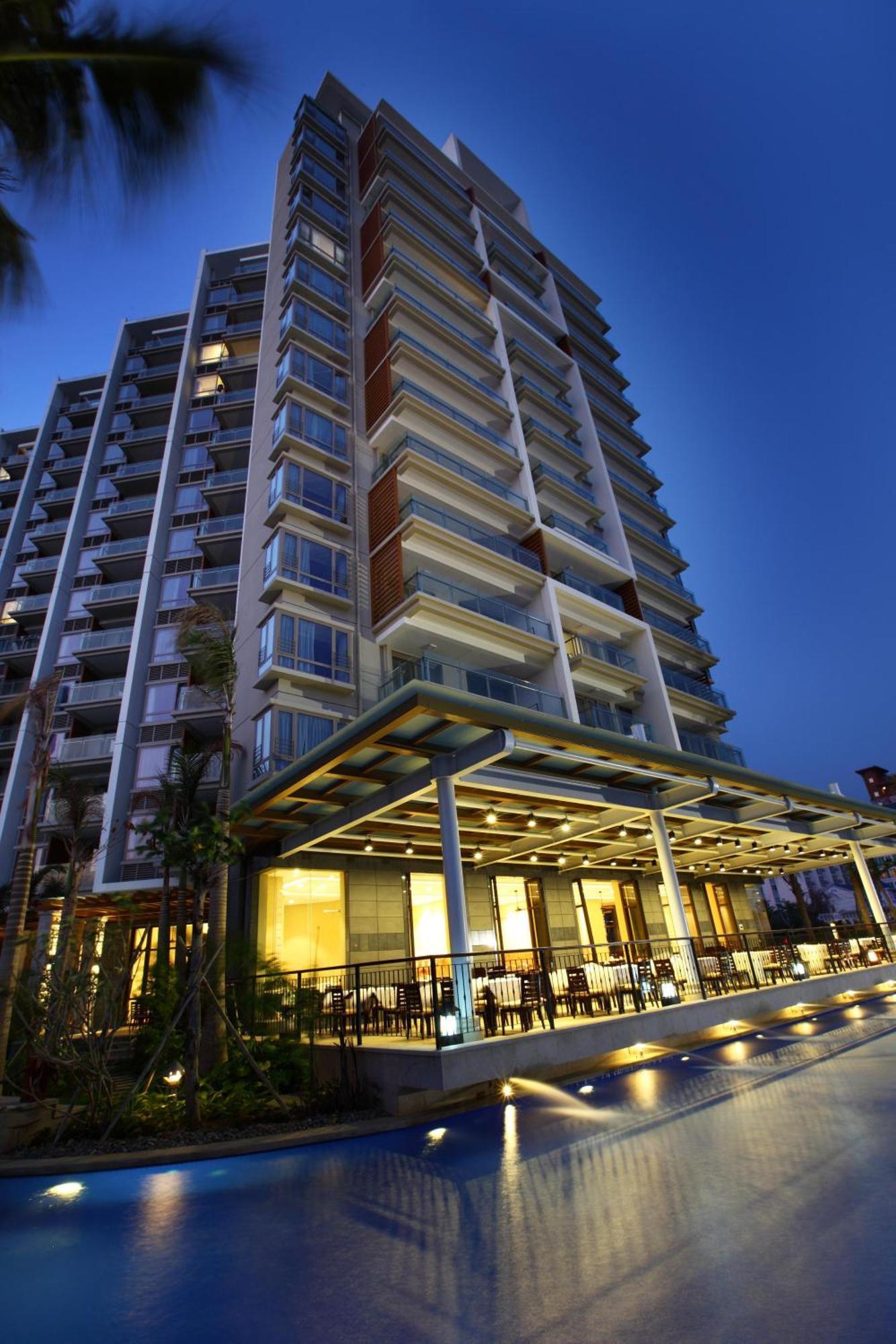 Sanya Seacube Holiday Hotel מראה חיצוני תמונה